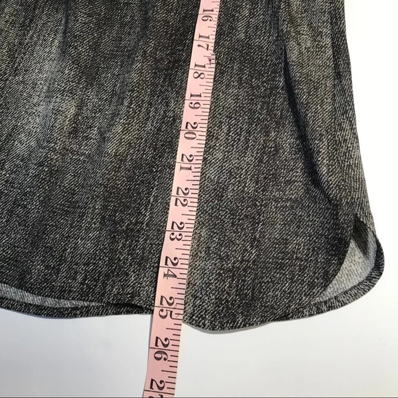 Eileen Fisher Pewter Gray/Black Roadster Silk Cami - Picture 9 of 9